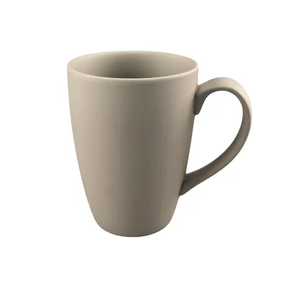 Caneca 360ml 14cm Porcelana ARTZA Cinzento 1un