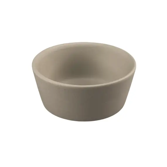 Ramequim 07cm 80ml Porcelana ARTZA Cinzento 1un