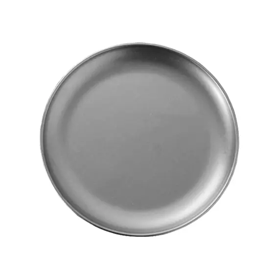 Prato 30cm Raso Redondo Liso ACERO INOx 1un
