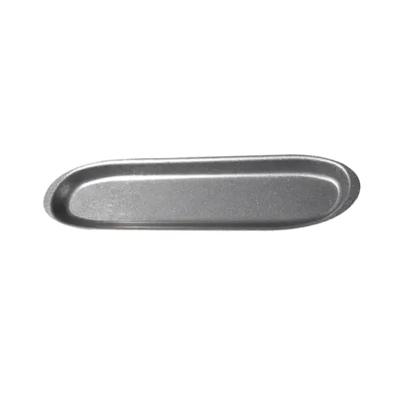 Travessa 27x7.8cm Estreita Oval Liso ACERO INOx 1un