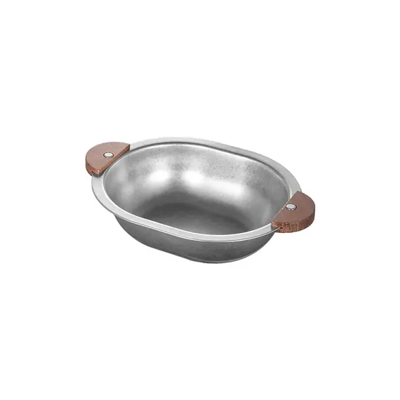 Taça 13x19cm com Asas Liso ACERO INOx 1un