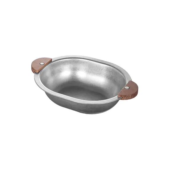 Tigela 15x21cm com Asas Liso ACERO INOx 1un
