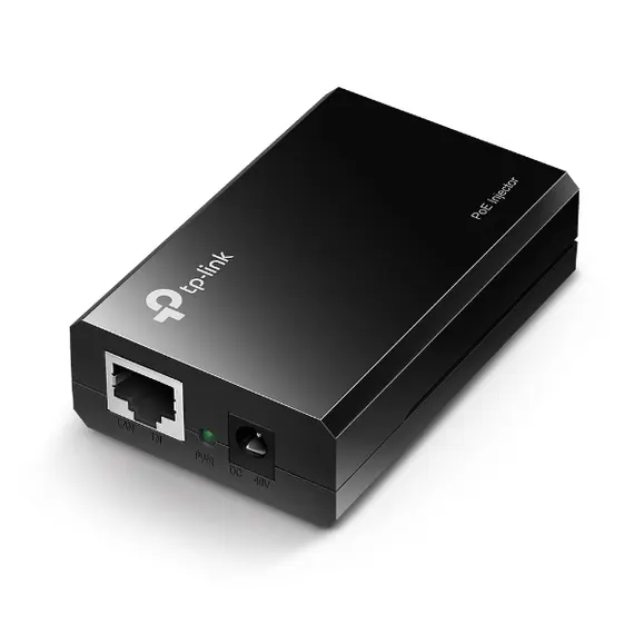 Injetor PoE TP-LINK IEEE 802.3af - Marca 457 | Alimentação de Rede Segura
