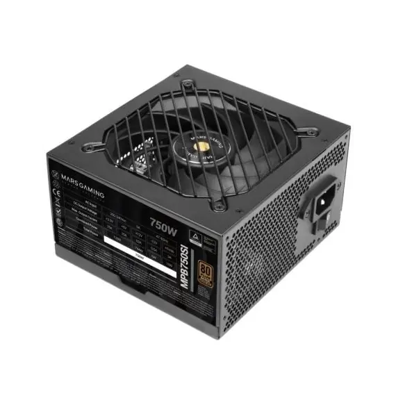 Fonte de Alimentação MARS GAMING MPB750SI 750W 80 PLUS Bronze PFC Ativo - Loja BluePixel