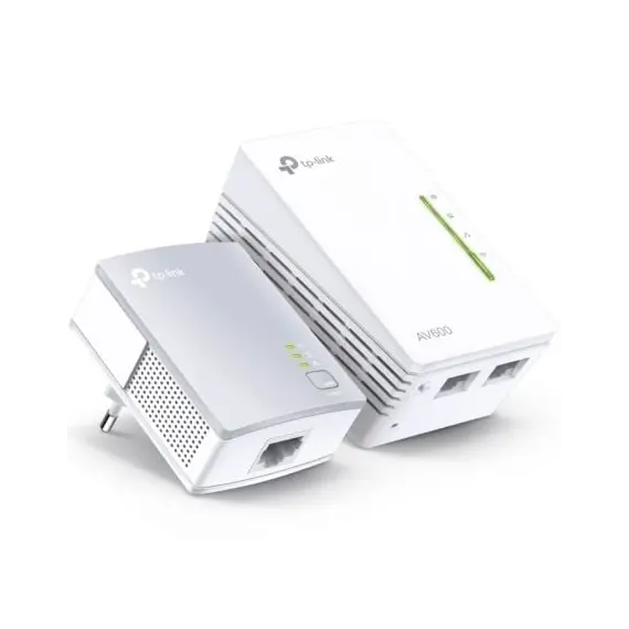 TP-LINK AV600 Powerline Wi-Fi Kit - Velocidade até 600Mbps, Ethernet e Wi-Fi Clone | bluepixel.pt