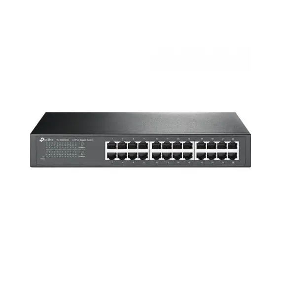 Switch TP-LINK TL-SG1024D 24 Portas Gigabit Ethernet Metal Energia Eficiente - Loja BluePixel