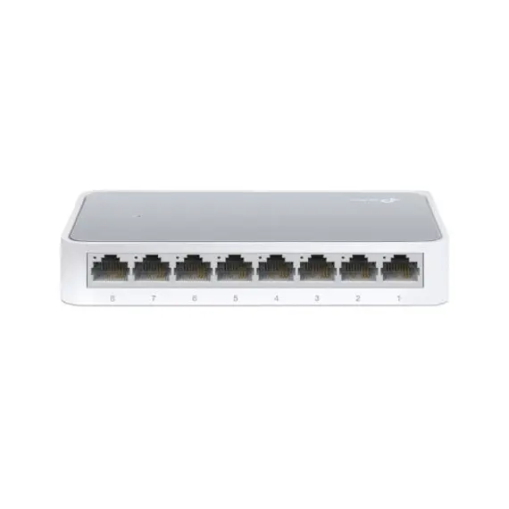 Switch TP-LINK 8-portas 10/100M - Switch de mesa compacto para redes domésticas e escritórios pequenos