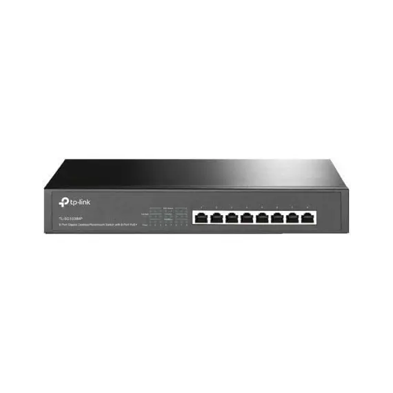 Switch TP-LINK 8-Port Gigabit PoE+ RJ45 - Rede Empresarial de Alta Performance