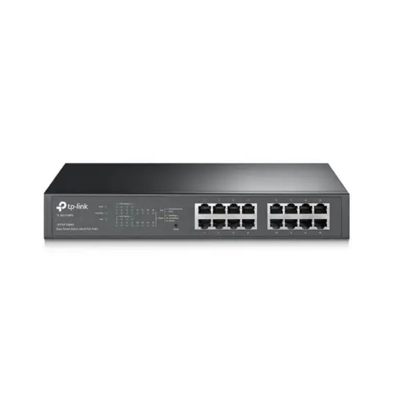 Switch TP-LINK TL-SG1016PE Gigabit 16 Portas PoE+ 110W - Rede Empresarial Fiável