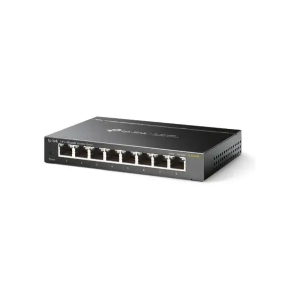 Switch Ethernet TP-LINK TL-SG108S 8-Portas Gigabit em Estrutura de Aço - Loja BluePixel