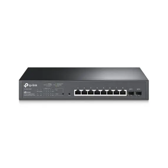 Switch TP-LINK Omada 10-Port PoE+ Gigabit com 2 SFP - Rede Empresarial de Alta Performance