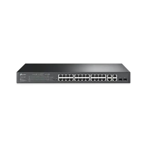 Switch TP-LINK Omada 24-Port 10/100 Mbps + 4-Port Gigabit PoE+ | Loja BluePixel