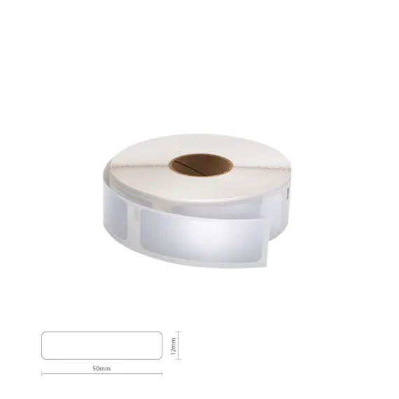 Etiquetas 50mmx12mm Pastas Suspensas Dymo Branco 1 Rolo