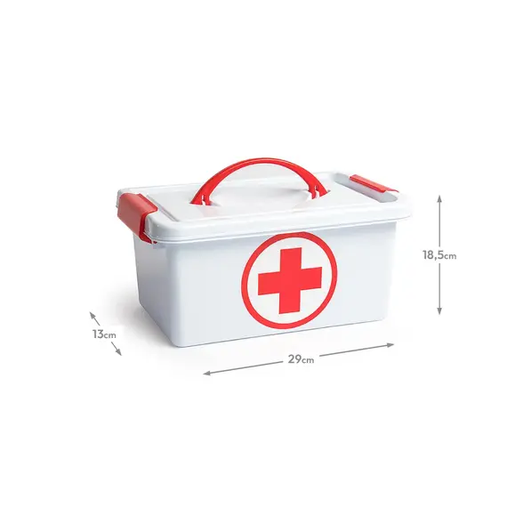 Kit Primeiros Socorros Caixa Premium