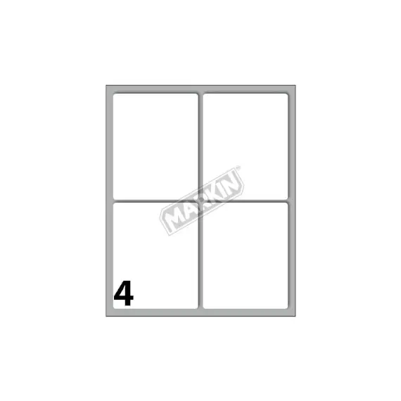 Etiquetas 070x056mm 10Fls A5 Cod 47 Markin 40un