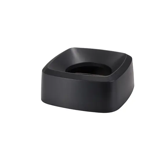 Tampa de Balde Quadrado Preto Cubeem | Acessório resistente para baldes na loja online bluepixel.pt