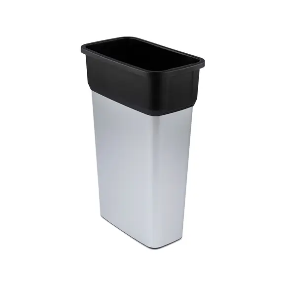 Contentor 70L Cinza/Preto Neo Ecosortem | Armazenamento Durável e Moderno