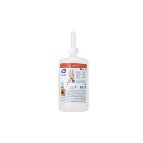Álcool Desinfetante Mãos TORK S1 1000 Serviços 1000mlx6un