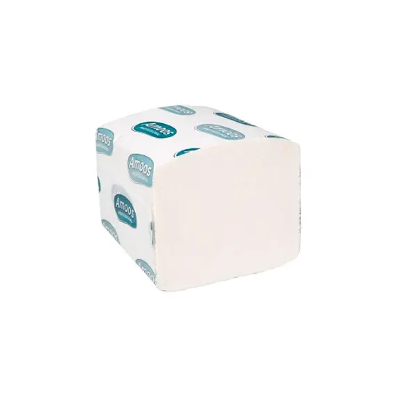 Papel Higiénico Folha a Folha Amoos 21x11cm 250x30=7500un