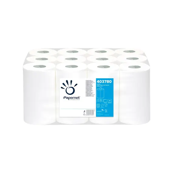 Rolo Espiral 057mx21,4cm 40g 2Fls PAPERNET Picotado 12un