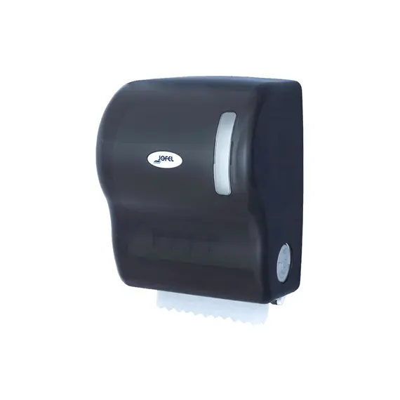 Dispensador Toalhas Rolo c/Auto-Corte Fumado