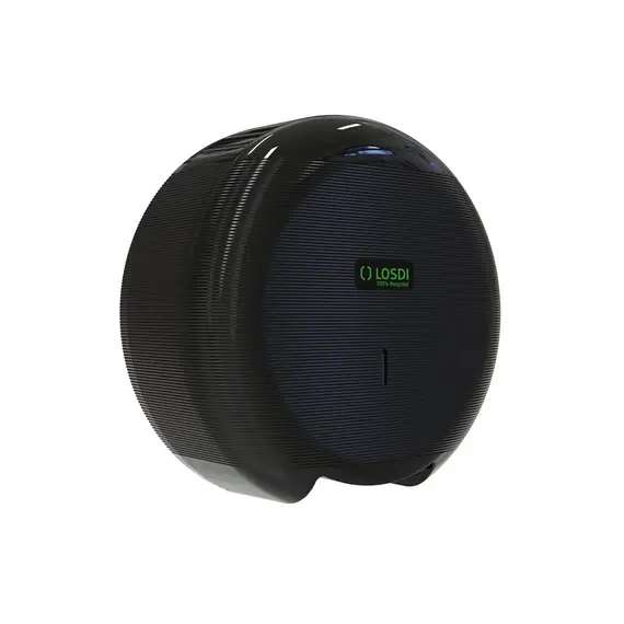 Dispensador Papel Higiénico Jumbo EcoLuxe Losdi Preto