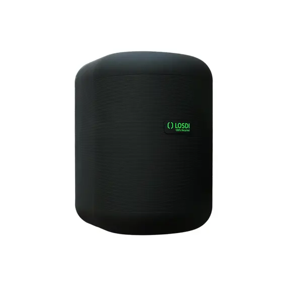Dispensador Toalhas Rolo Ext Central EcoLuxe Losdi Preto Mat