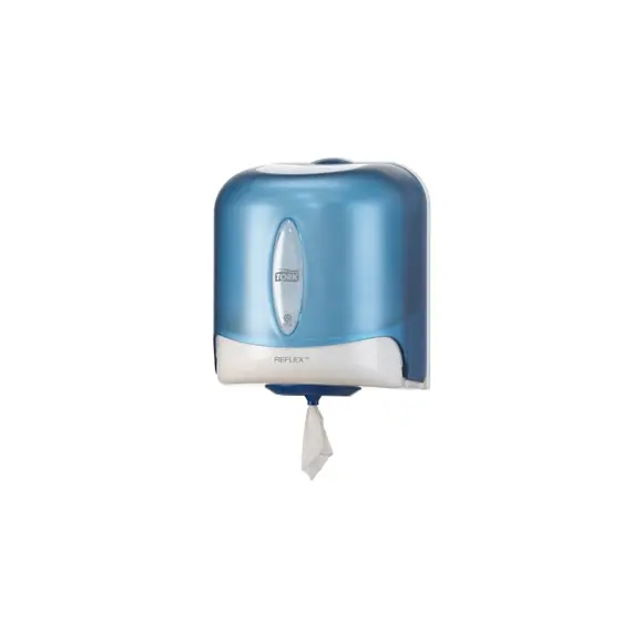 Dispensador Toalhas Rolo Extração Central TORK M4 Cor Azul
