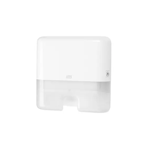 Dispensador Mini Toalhas Mão Zig-Zag TORK H2 Branco