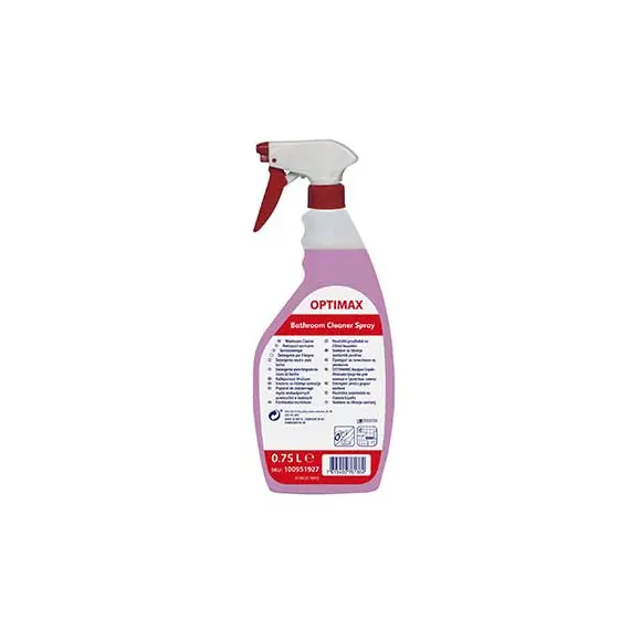 Detergente OPTIMAX WC Spray 0,75L - Limpeza e Remoção de Calcário | Marca 143