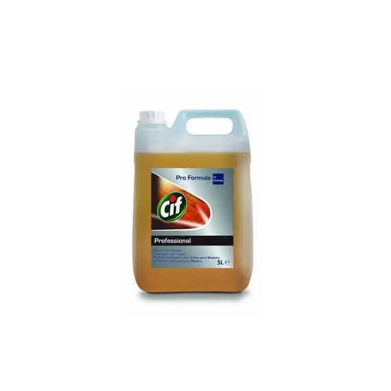 Detergente Madeiras Cif PF 5L - Marca 143 | Limpeza eficiente de superfícies de madeira