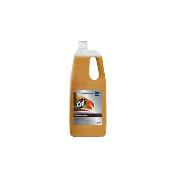 Detergente para Madeiras 143 Cif PF 2L | Limpeza e Proteção de Superfícies de Madeira