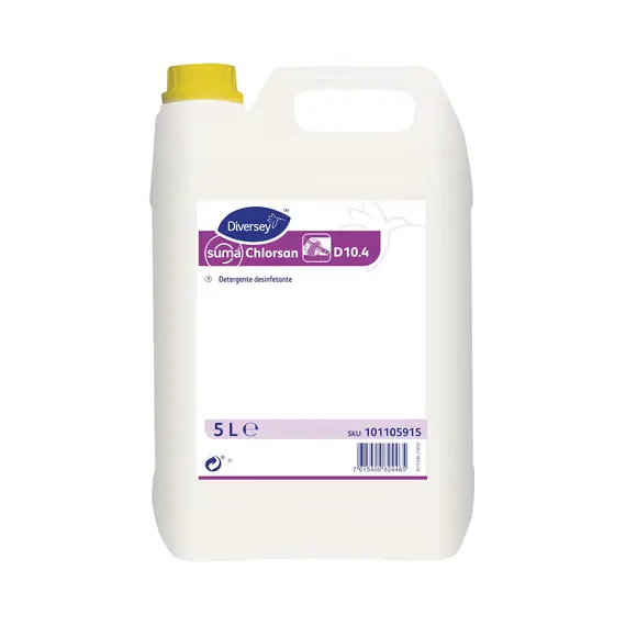 Detergente Suma D10.4 Clorado Limpeza Desinfeção 5L