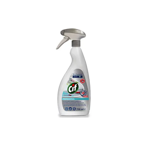Detergente Desinfetante Cif PF Alcohol Plus 750ml | Limpeza e Desinfecção Eficazes