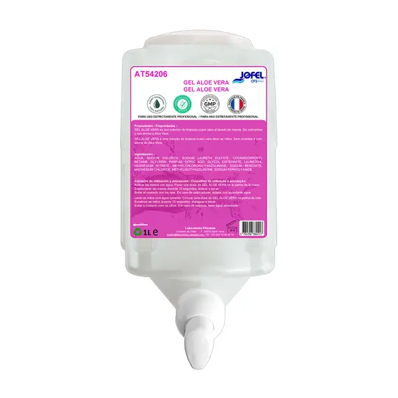 Sabonete Gel Aloe Mãos Jofel Recarga 1L 1un