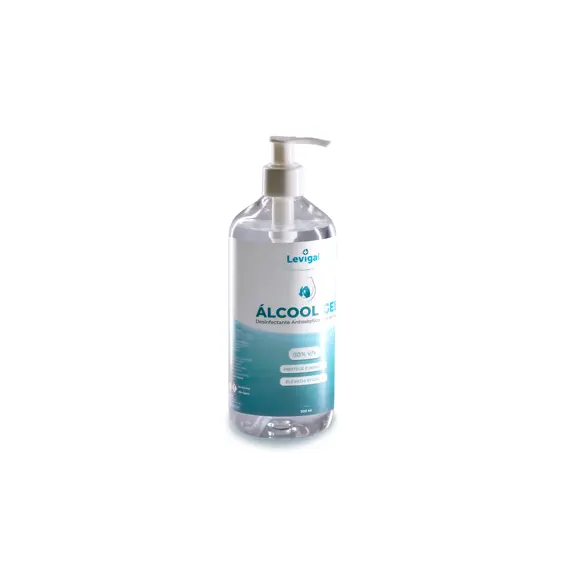 Gel Higienizante Desinfetante Doseador Mãos 80% 500ml