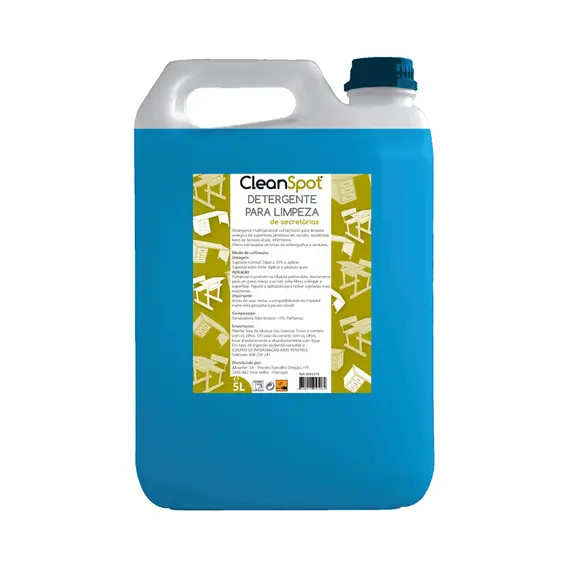 Detergente Limpeza de Carteiras e Secretárias Cleanspot 5L - Marca 157 | Loja BluePixel