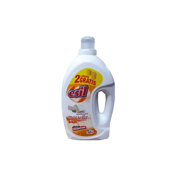 Detergente Líquido Máquina Roupa Esil Marselha 40+2 Doses | Marca 204