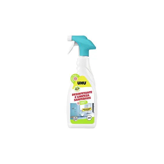 Desinfetante e Limpeza Sanitários UHU 650ml - Marca 464 | Produto de Higienização Eficaz