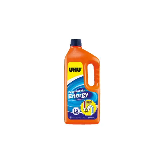 Desentupidor de Canos Energy UHU 1L - Marca 464 | Loja BluePixel.pt