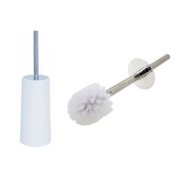 Conjunto Sanitário Sibila Branco 343 - Copo + Piaçaba para WC | Loja BluePixel