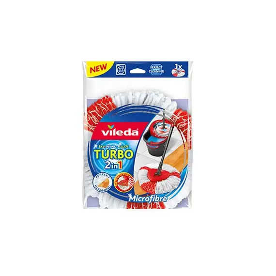 Recarga Esfregona Turbo Vileda 2 em 1 | Marca 476 | EAN 4023103195189 | Loja BluePixel.pt