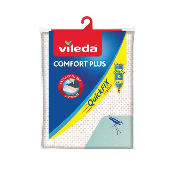 Capa de Tábua de Engomar Vileda Comfort Plus Azul Quick Fix | Loja BluePixel