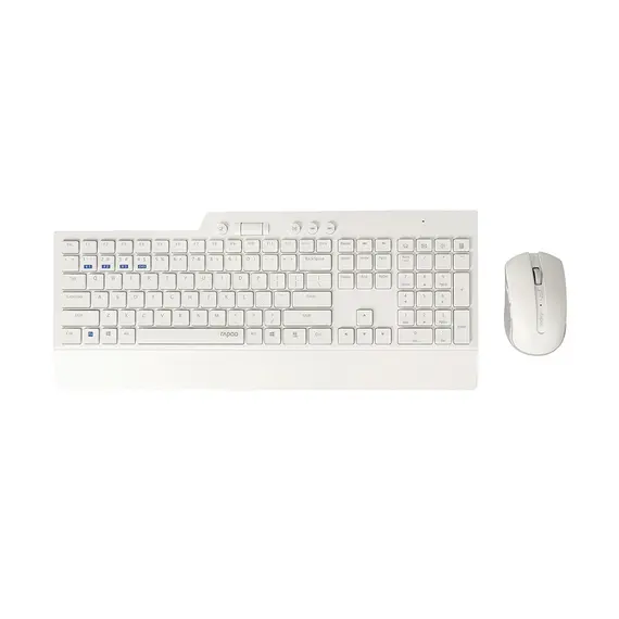 Teclado + Rato Wireless 8200T Branco da marca 383 | Periféricos sem fios de alta qualidade