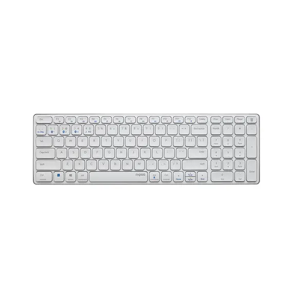 Teclado Wireless E9700M Ultra-Slim Branco - Marca 383 | Loja online bluepixel.pt