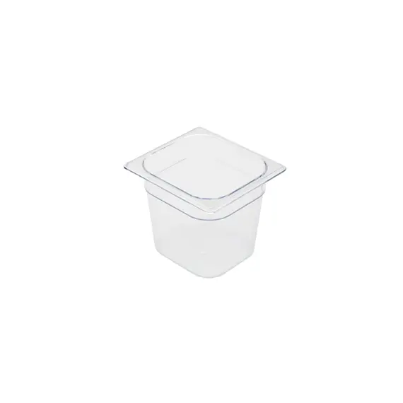Recipiente Frios GN1/6 Gastronorm 176x162mm 150mm 2,4 Litros