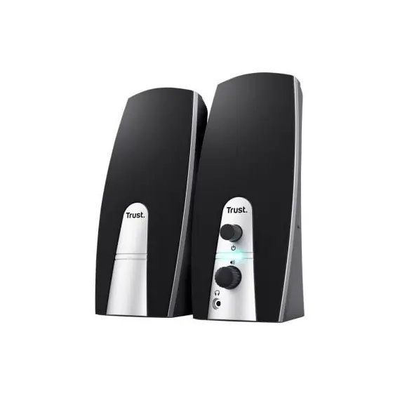 Trust Speaker Set 2.0 Basic - Colunas de Som Compactas da Marca 540 | Loja BluePixel