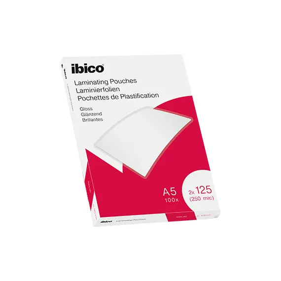Bolsas de Plastificar A5 154x216mm 125mic - Pack 100 unidades | Marca 247