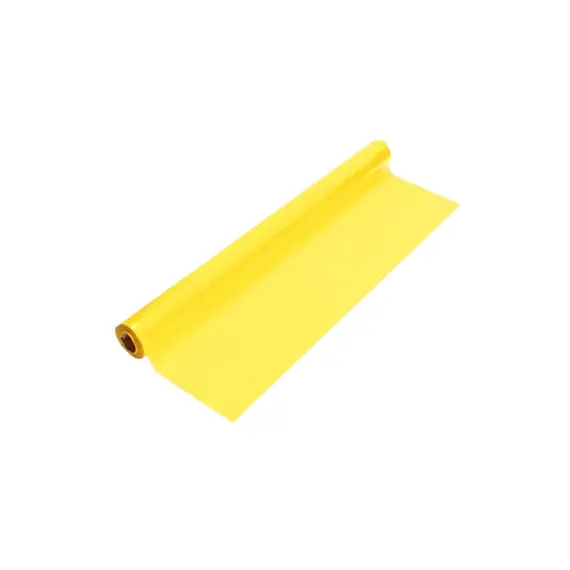 Papel Celofane Amarelo 70cmx10m Rolo