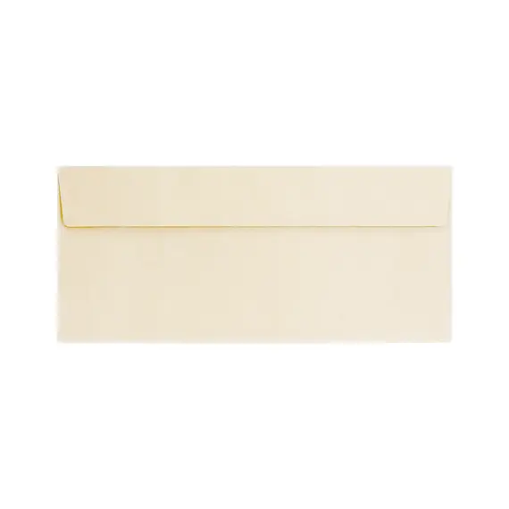 Envelopes 110x220mm DL Papel Natural 095g Creme 25un